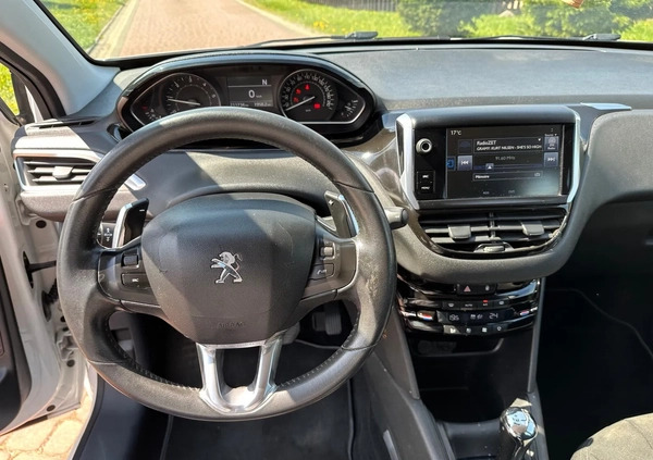 Peugeot 208 cena 23200 przebieg: 211734, rok produkcji 2015 z Ryki małe 631
